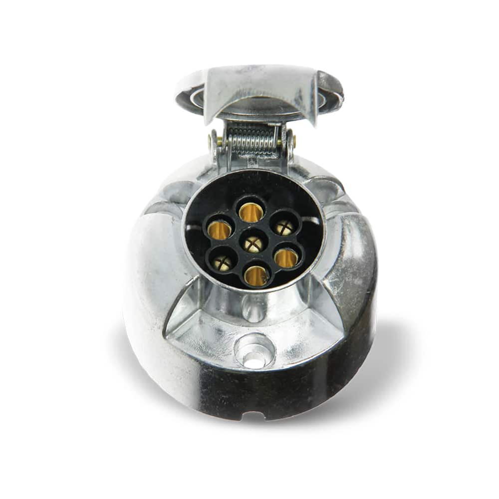 Elektrická zásuvka 7 pólová 12V