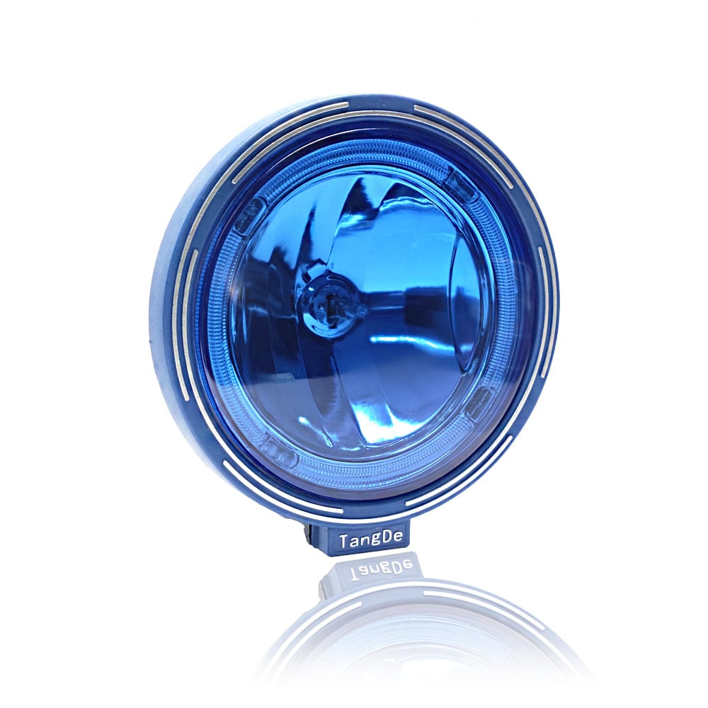 Dálkové světlomety s modrým kruhovým sklem 223 mm