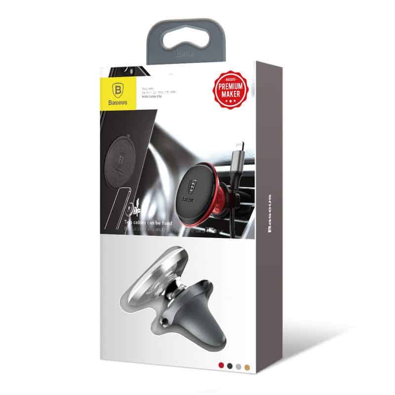 Autonosicí držák do čelního skla s magnetickým připojením