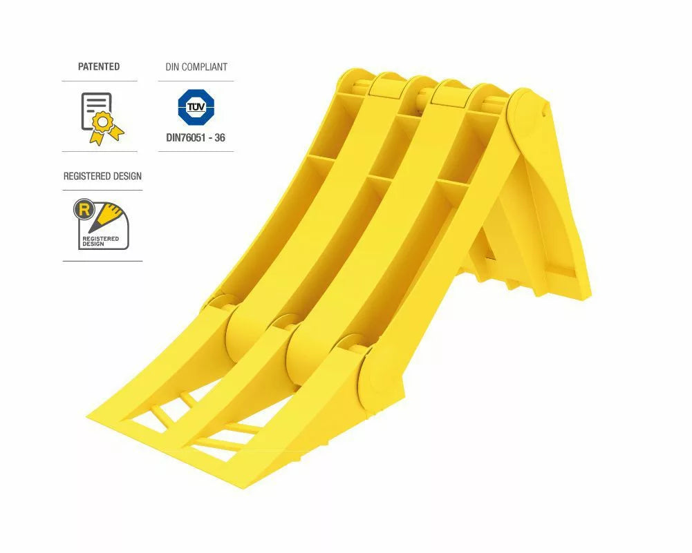 Kola plastová s kovovým vložkou skládací