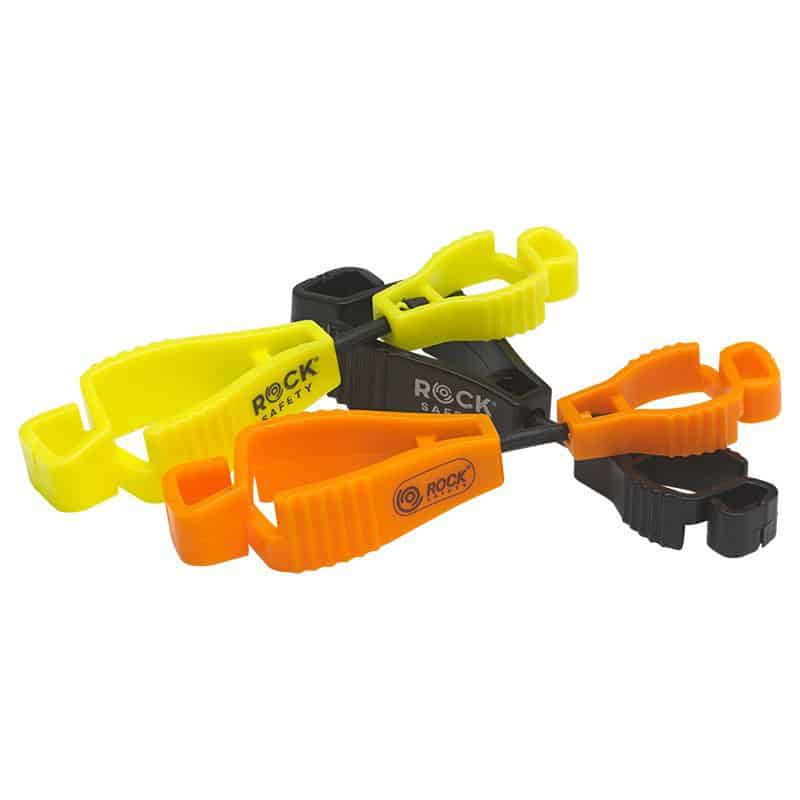 Spona na upevnění rukavic