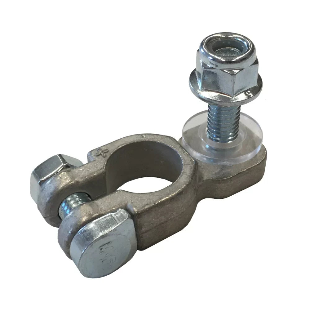 Akkumulátorová svorka přímá, vyztužená, pozitivní