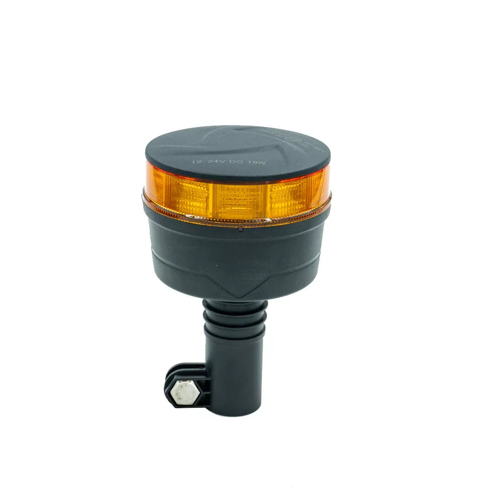 Žlutá blikající lampa BLACK EDITION