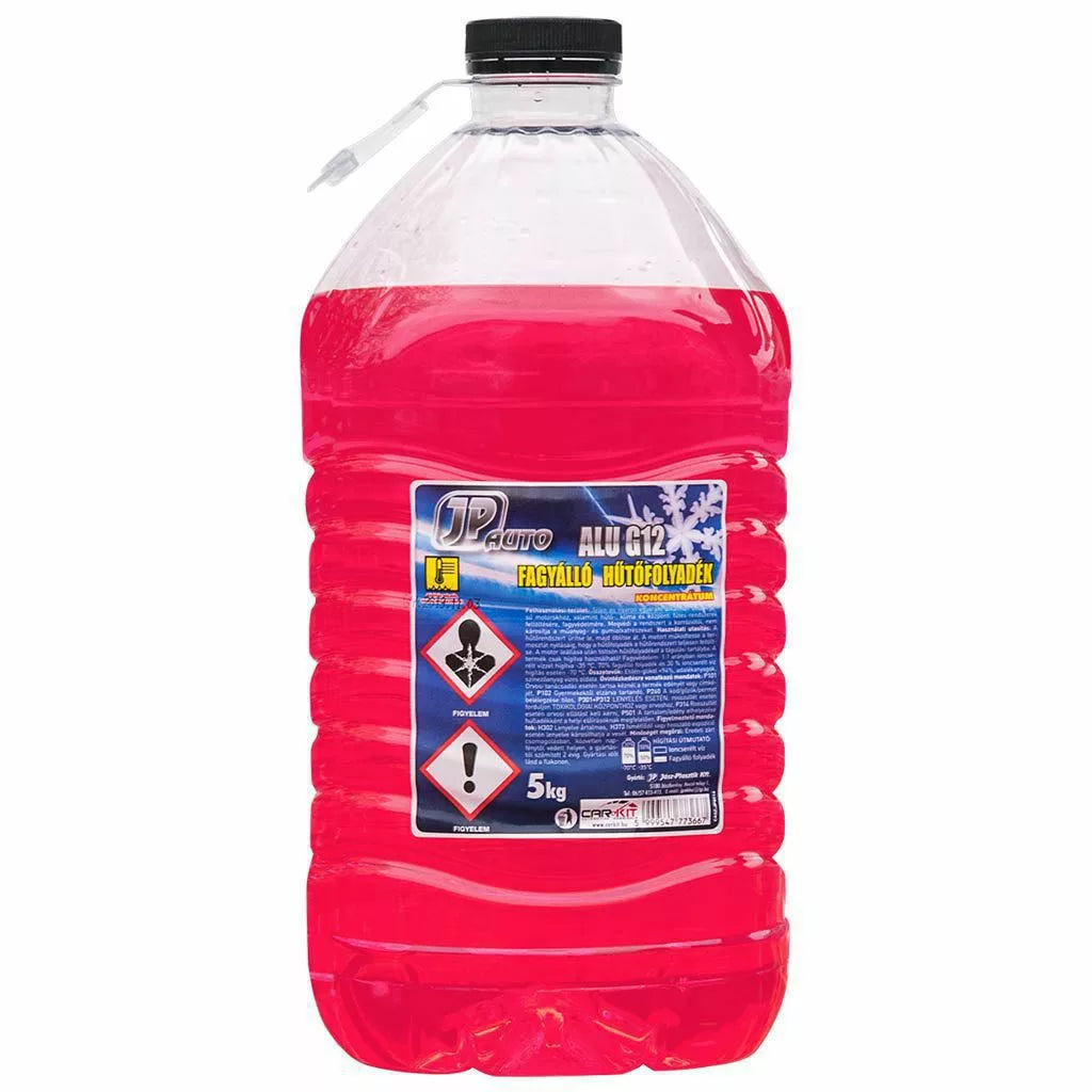 Fagyálló chladicí kapalina do hliníkového chladiče až na -35°C PET