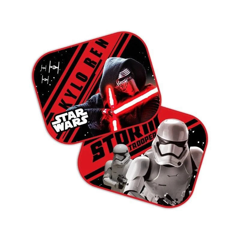 Autostínová ochrana s potiskem pro boční okna 45 x 35 cm (2 ks)