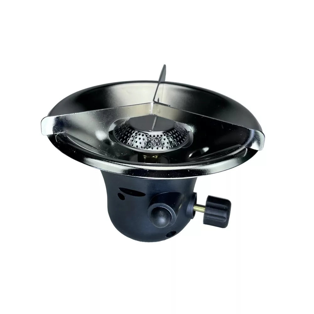 Kempingová vařičová hlava s piezo zapalovačem pro plynovou láhev 7/16 (500 g)