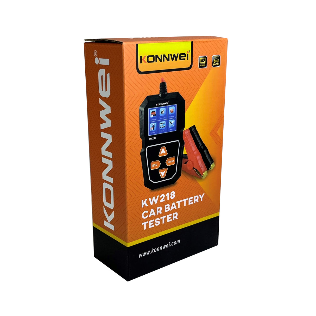 Tester autobaterií pro 6V a 12V baterie KW218