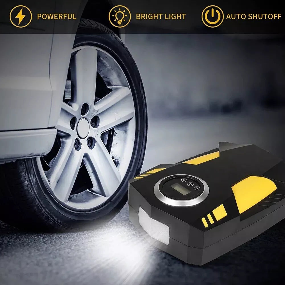 Kompresor do auta se světlem 12V