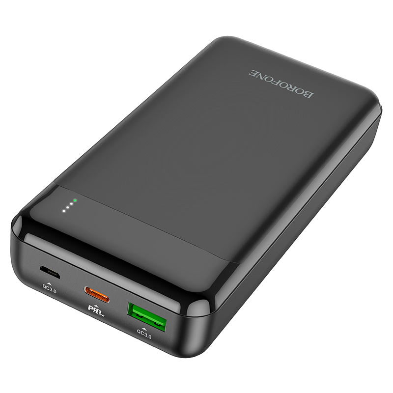 Powerbank 20 000 mAh s funkcí rychlého nabíjení