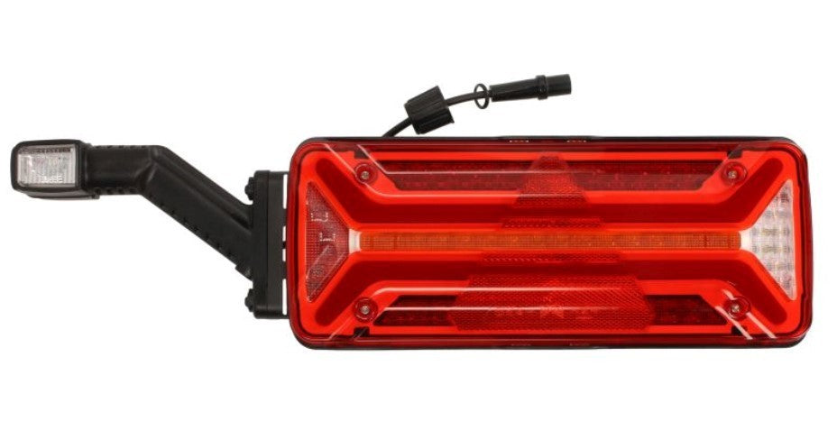 Zadní světlo přívěsu s gumovým světlem se 4 konektory