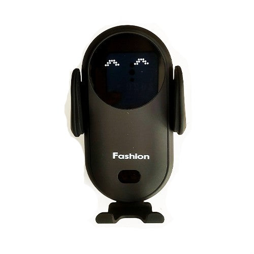 Telefontartó szelőzőrácsba. motoros infra záródással. vezeték nélküli töltővel