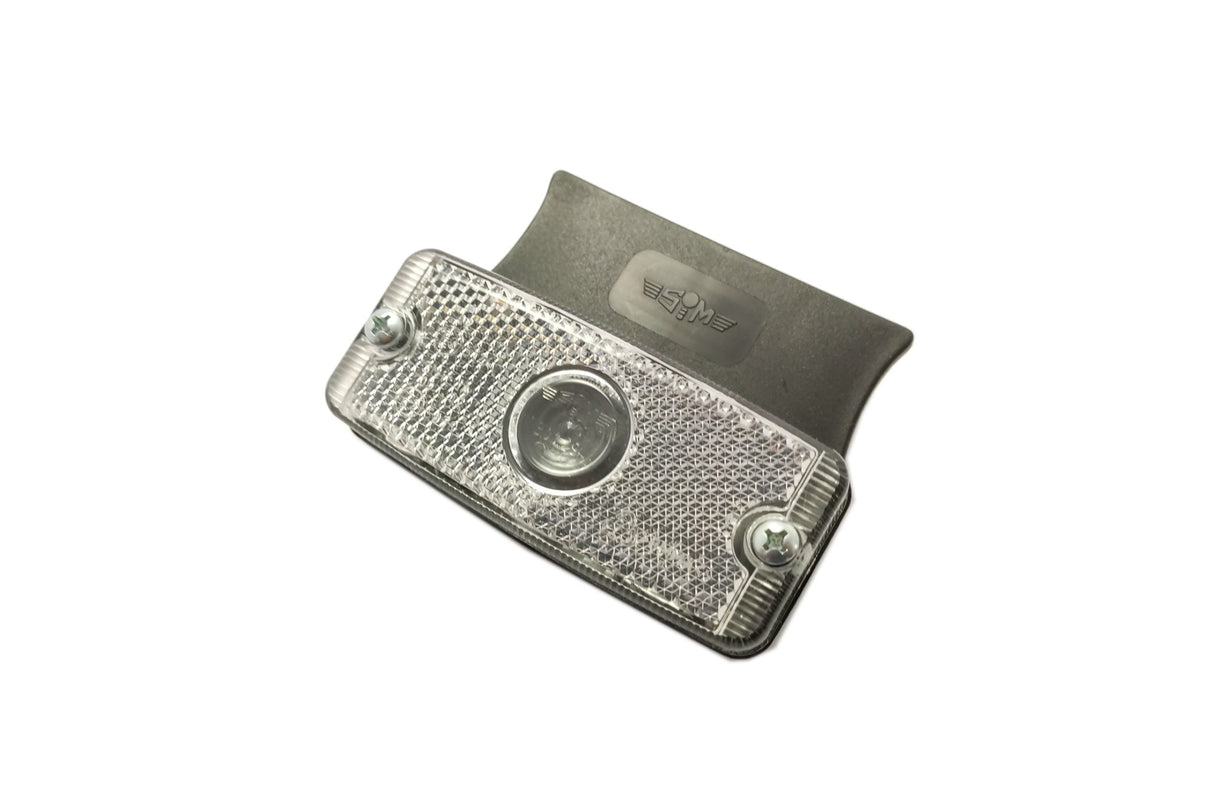 Horizontálně vystupující boční lampa s gumovým podstavcem