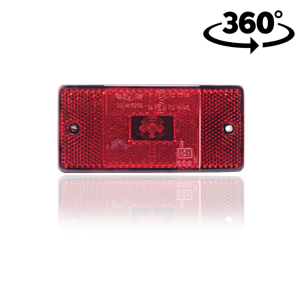 Lampová poloha trapezová prizmatická LED