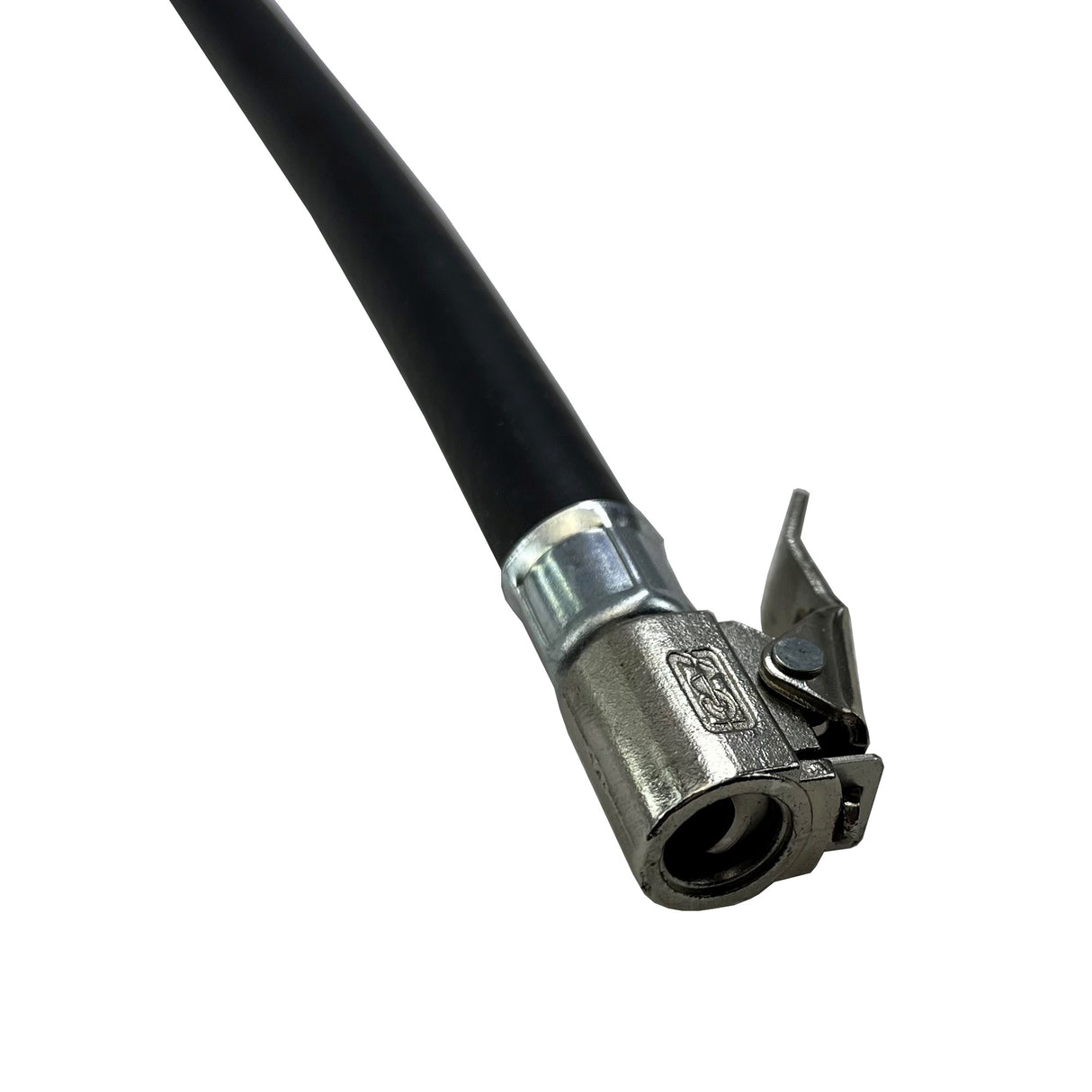 Měřič tlaku pneu s hadicí do 12 bar