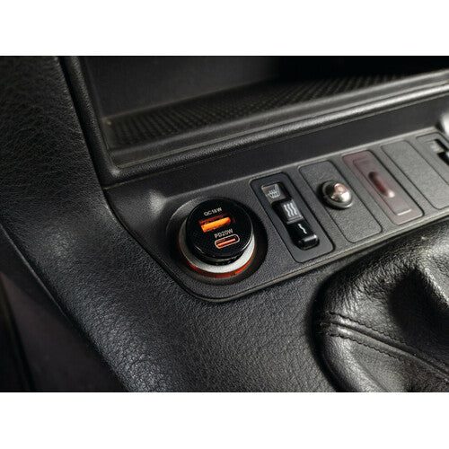 Autonabíječka USB-C a USB-A výstupem