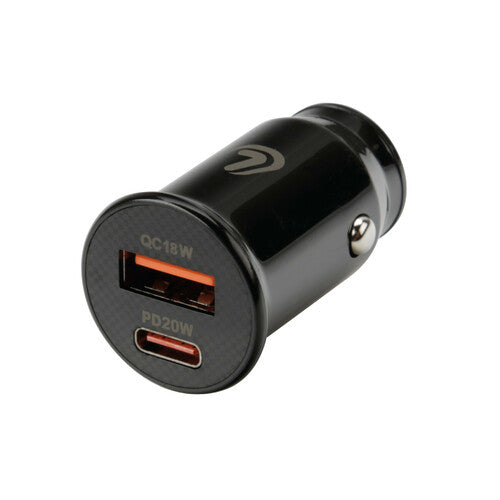 Autonabíječka USB-C a USB-A výstupem