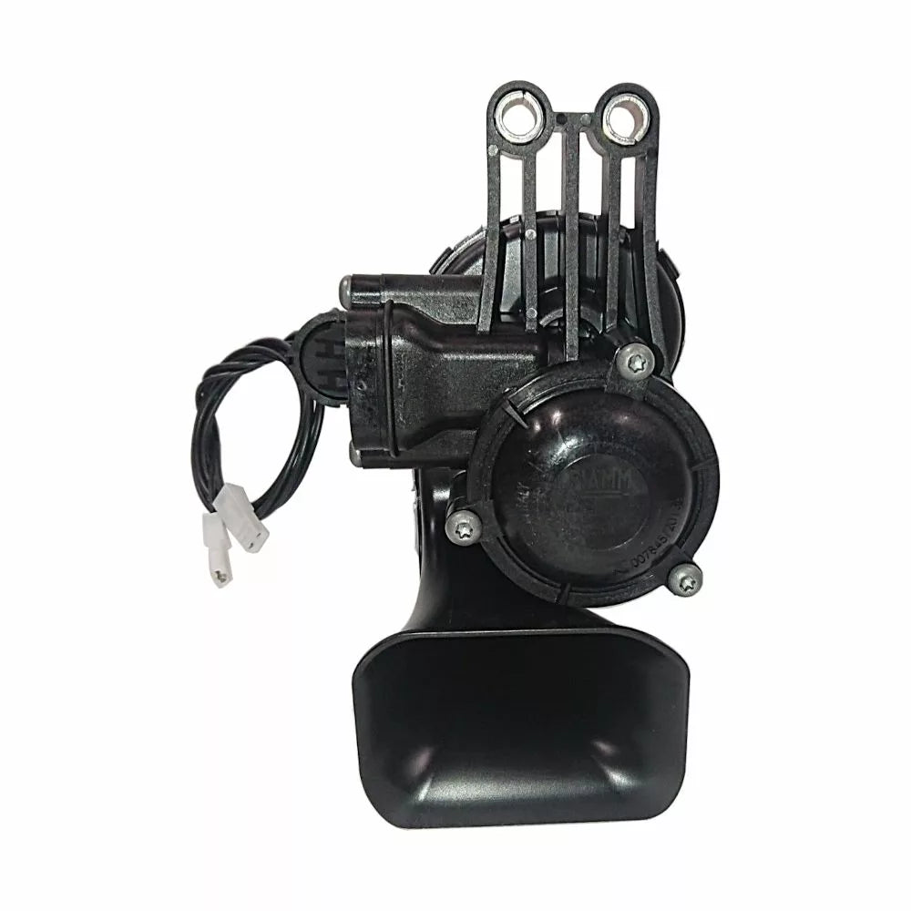 Vzduchový roh ve tvaru šneka 24V s ventilem 118 dB