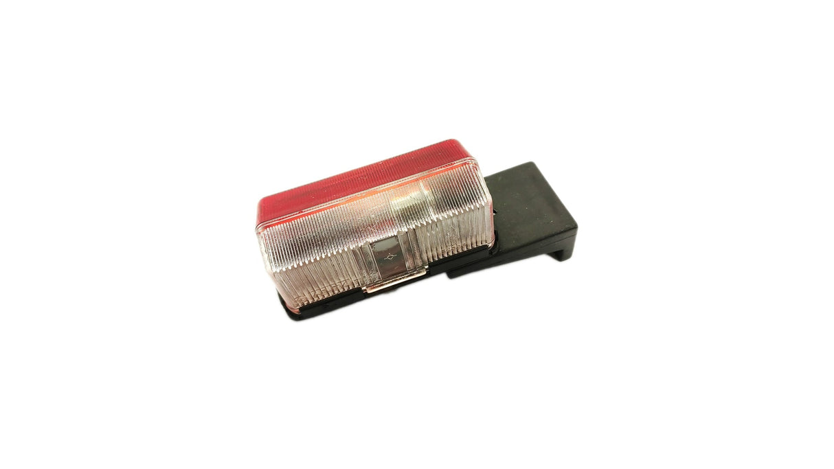 Lampa poloha červeno-bílá L s upevňovacím prvkem