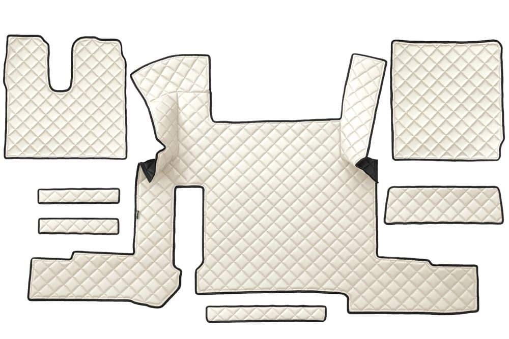 Autokoberec z umělé kůže pro MAN TGX s automatickou převodovkou (2018-2020) - Dvoušuplíkový -