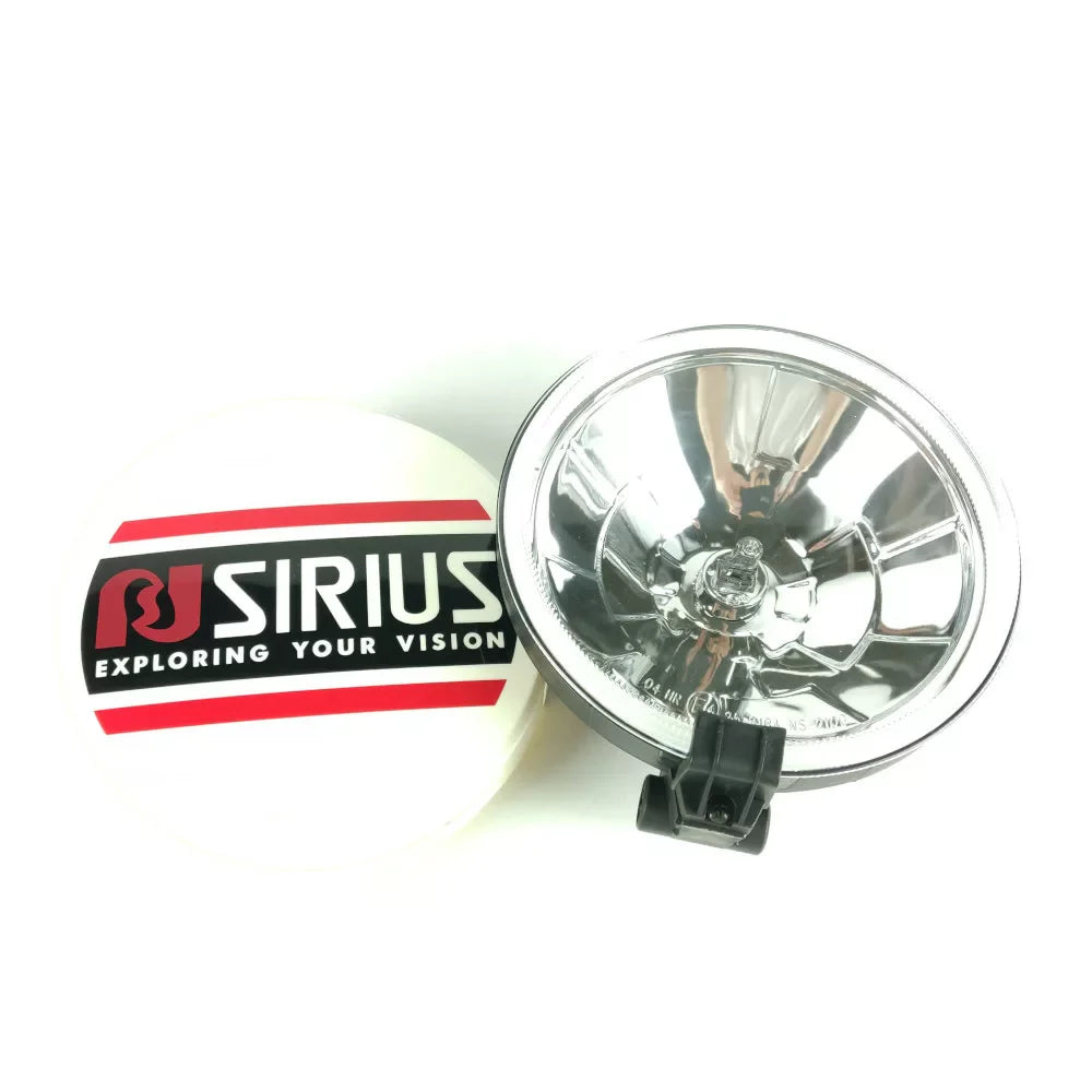 Dálkové světlomety s bílým kruhem a žárovkou 12V 150mm