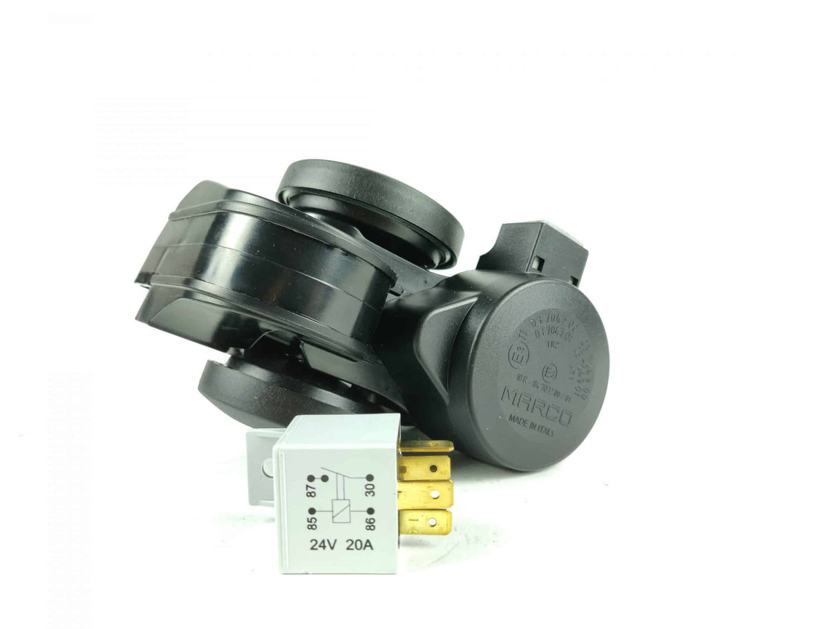 Střešní roh s kompresorem, 2 tónový, 112 dB