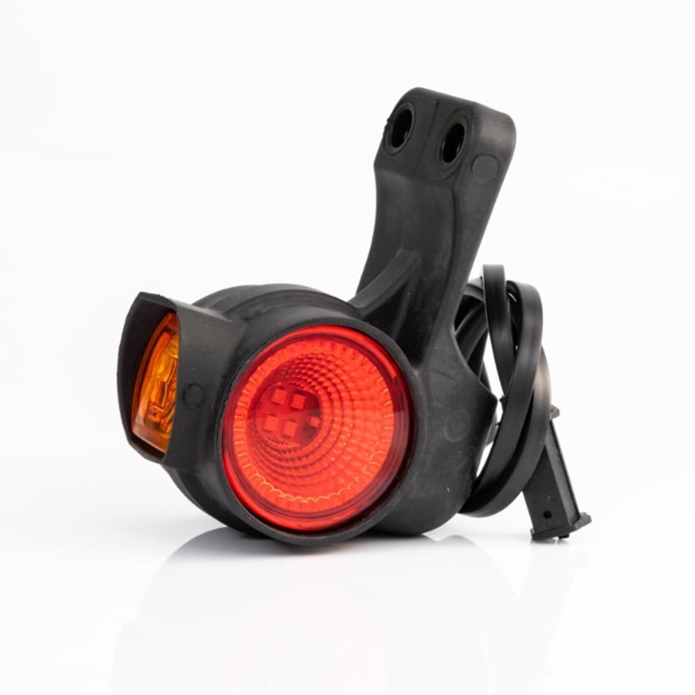 LEDové gumové světlo na označení šířky ve tvaru omega leffencs s technologií LED a 3 funkcemi