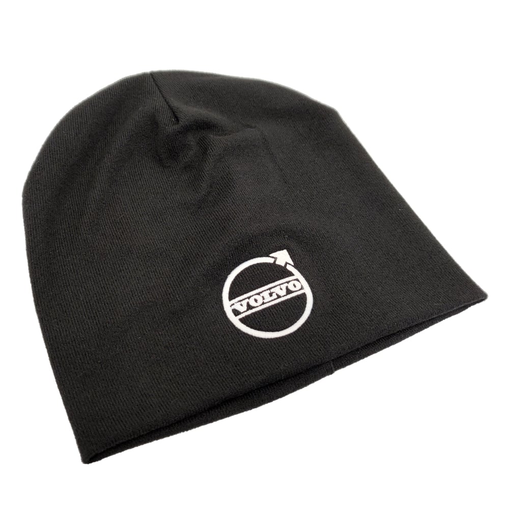 Pletená zimní čepice s vyšívaným logem kamionů