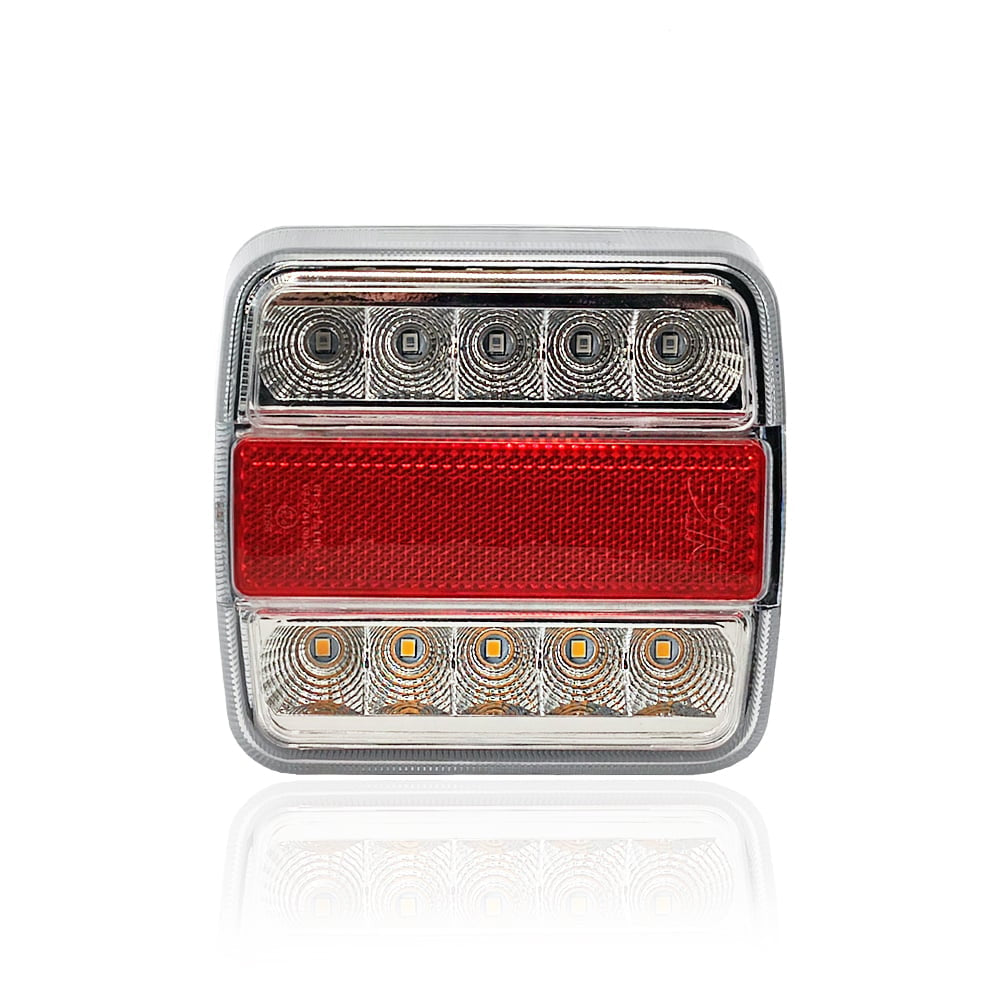 Světlo LED se 4 funkcemi a trojúhelníkovým prizmou 12V/24V