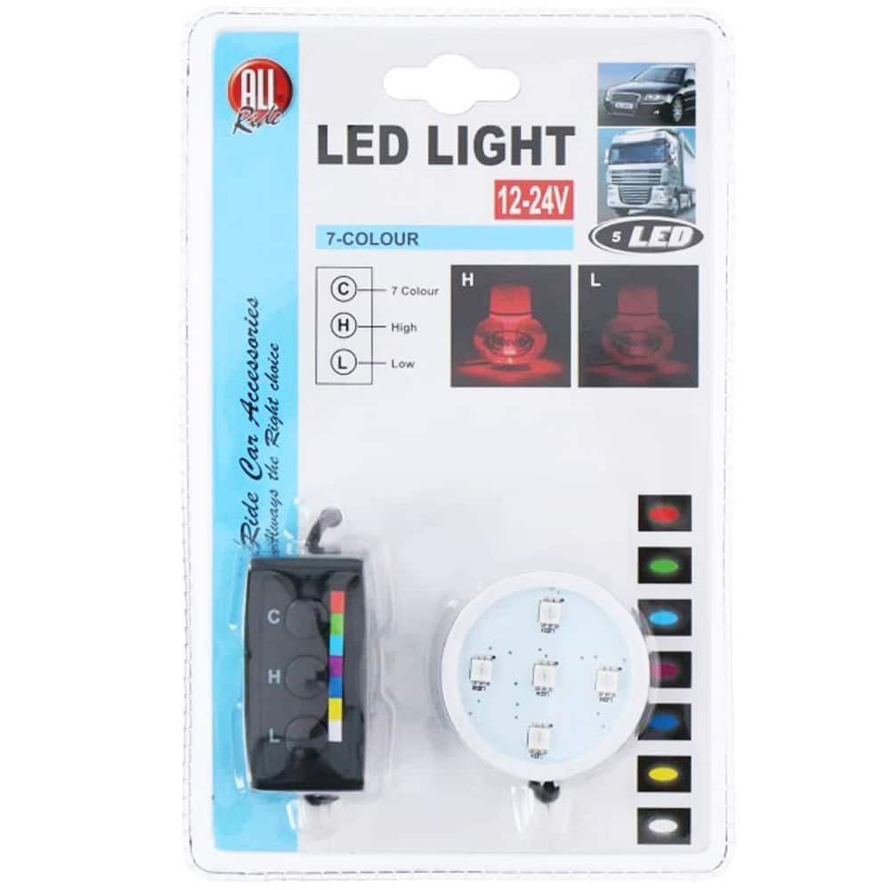 Světelná podložka pro autodifuzér s vícebarevným efektem