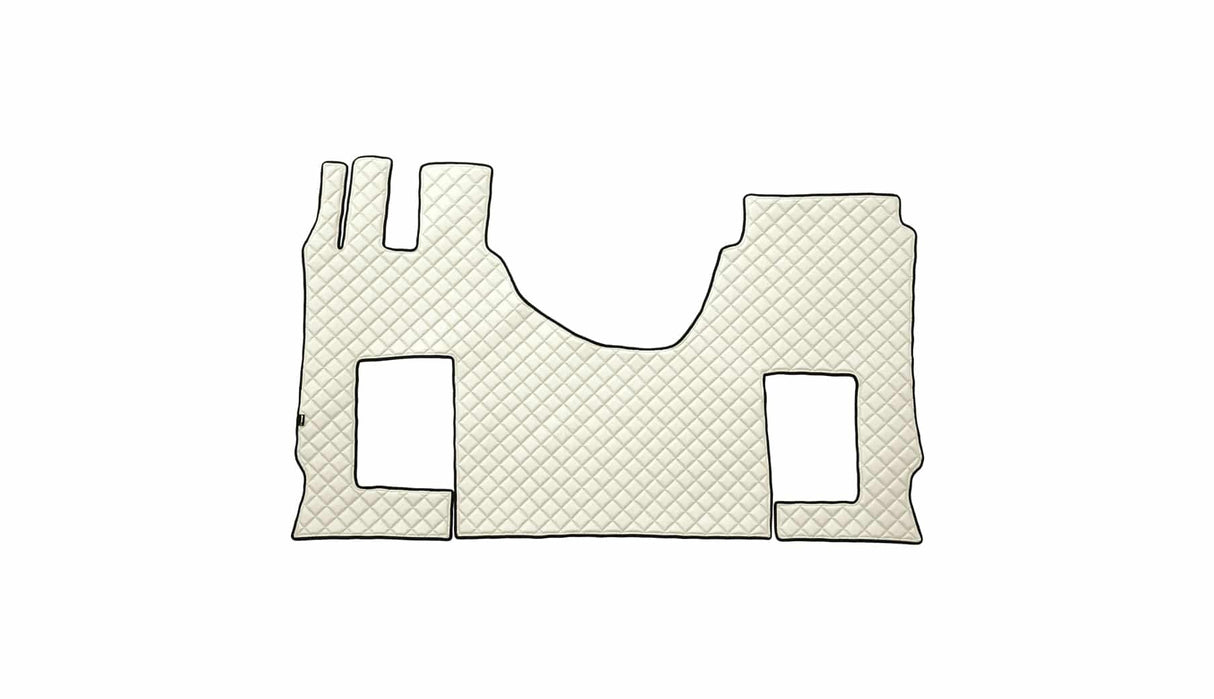 Autokoberce z umělé kůže s prošíváním pro pevné sedadlo Mercedes Benz Actros MP4