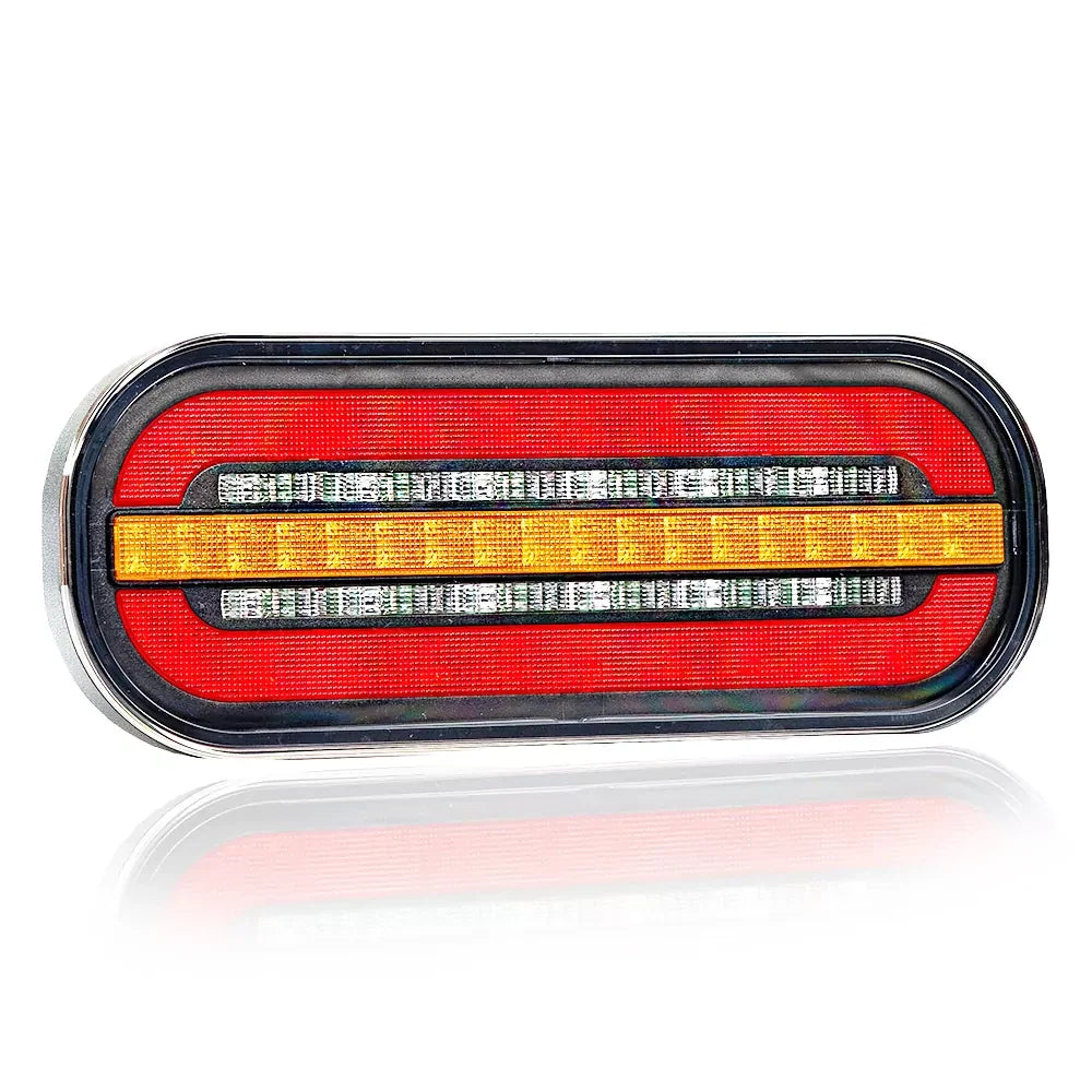 Světlo LED se 3 funkcemi univerzální s dynamickým indexem bez prismy 12/24V