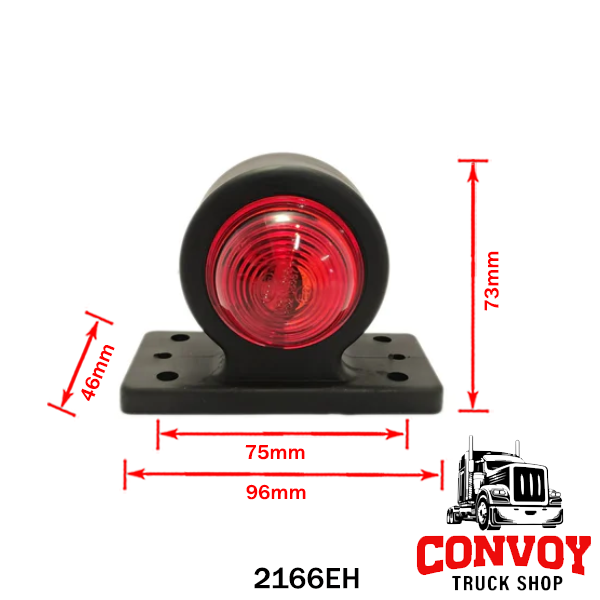 Obrysové světlo – gumová lampa s Omega žárovkou