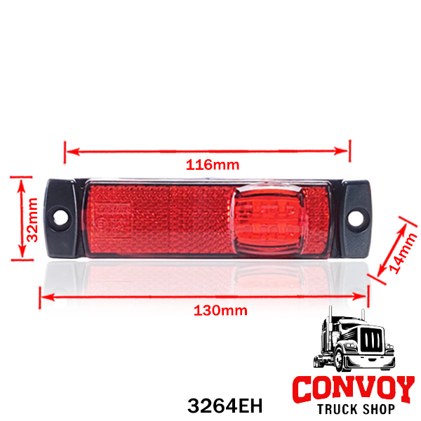 Poziční světlo s LED držákem.