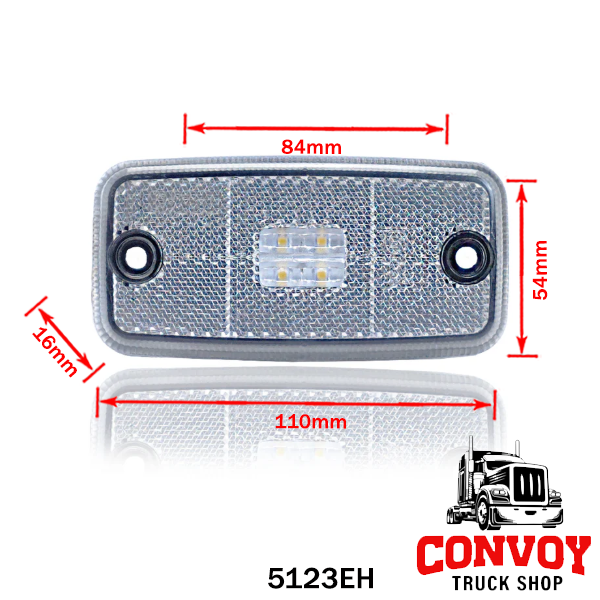 Poziční světlo velká LED lampa