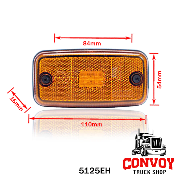 Poziční světlo velká LED lampa