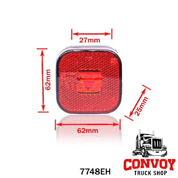 Poziční světlo kostková LED lampa