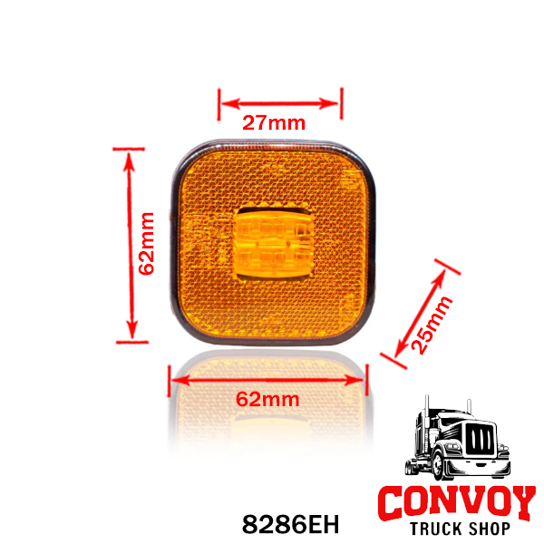 Poziční světlo kostková LED lampa