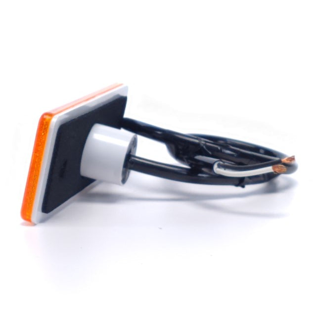 Poziční světlo vestavná prizmatická lampa se 4 žlutými LED