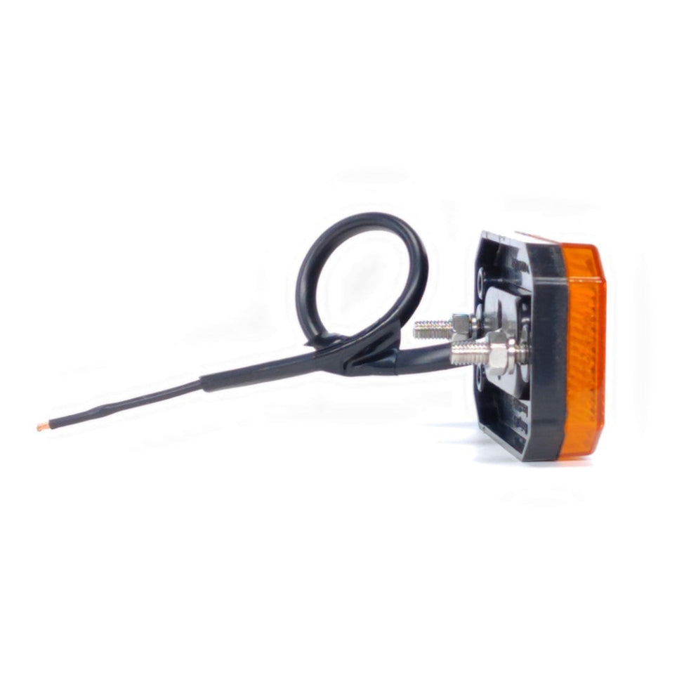 Poziční LED světlo hranaté 2 LED 12/24 V