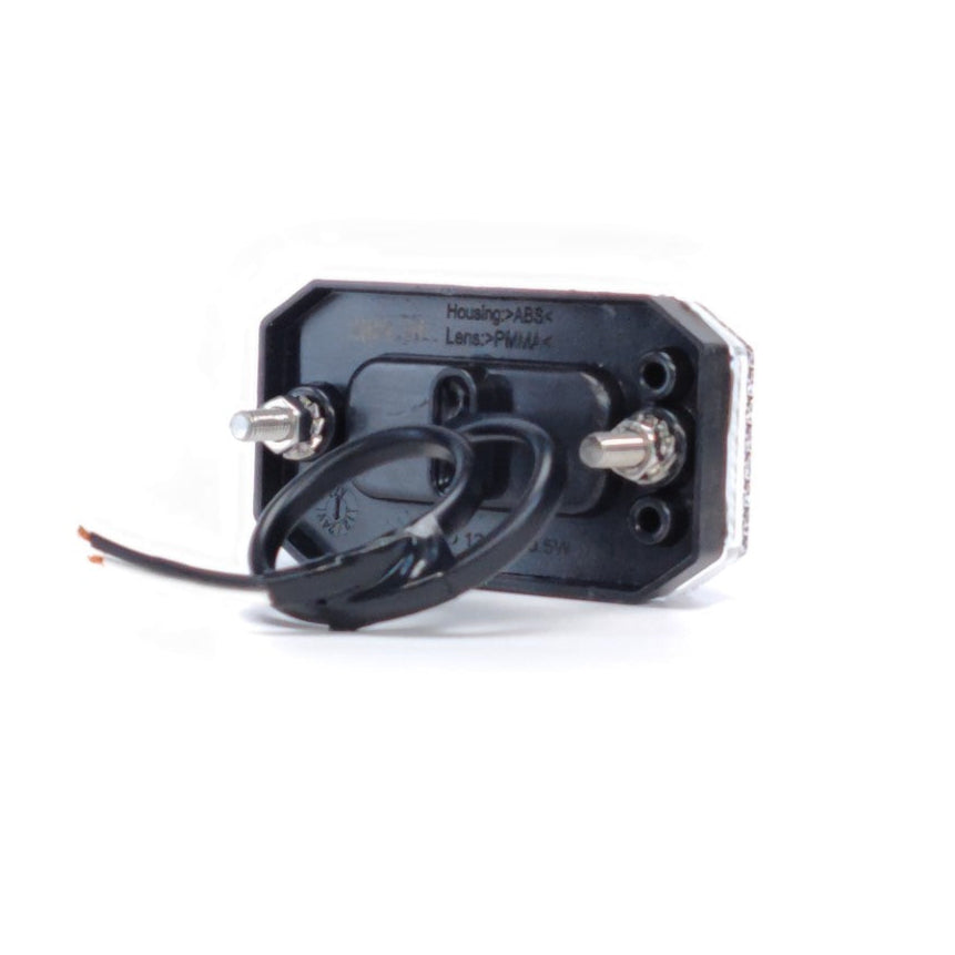 Poziční LED světlo hranaté 2 LED 12/24 V