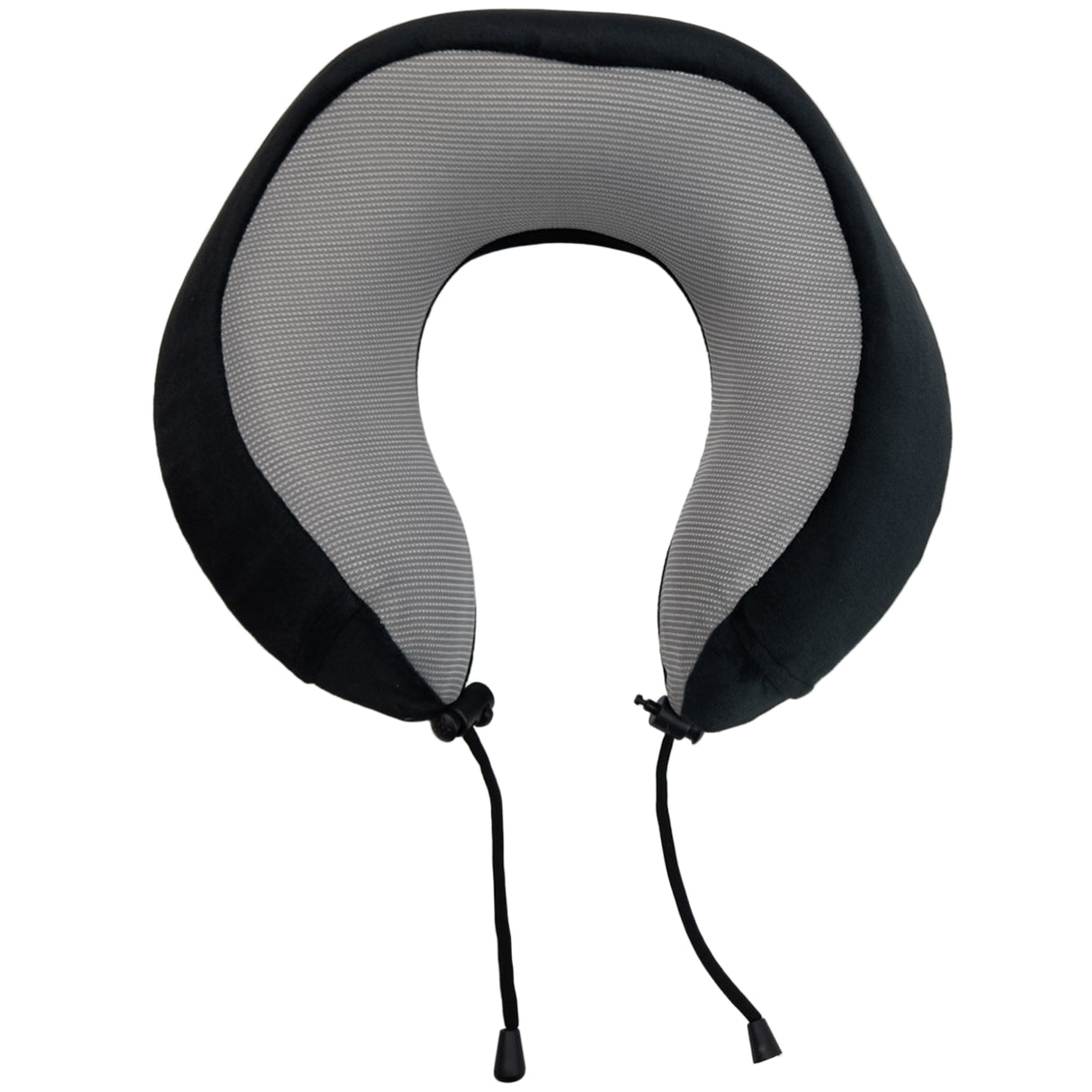 Cestovní polštářek ergonomický černo šedý