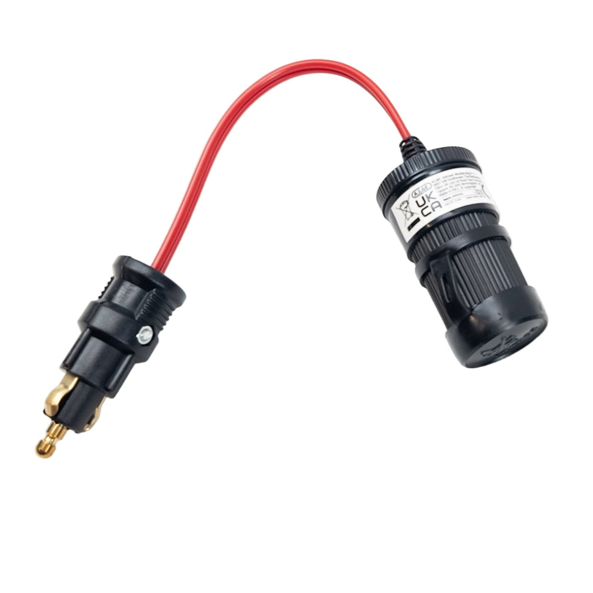 Redukce do zásuvky z Din na standard autozapalovač, 12A