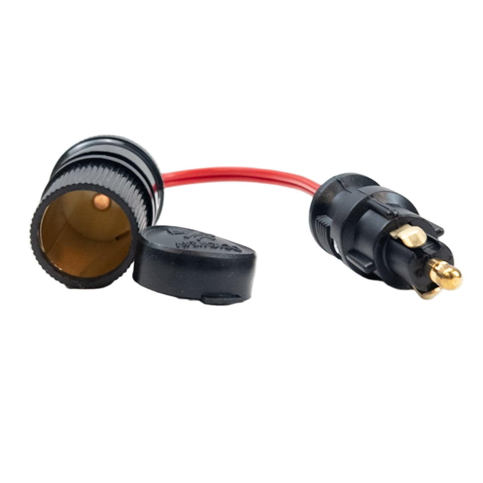 Redukce do zásuvky z Din na standard autozapalovač, 12A