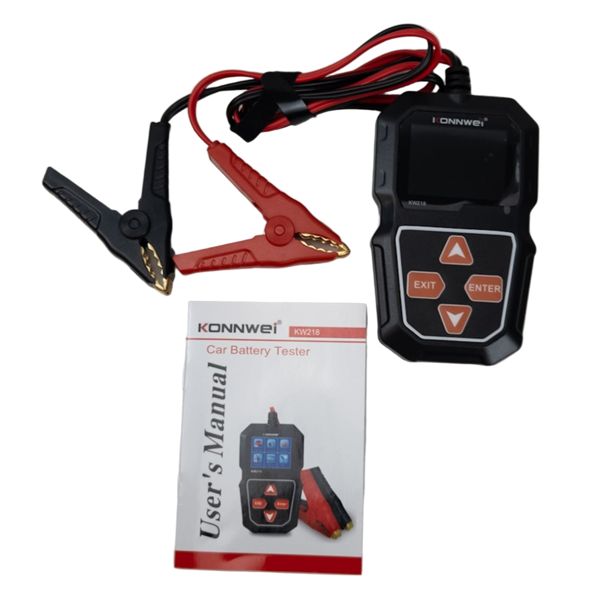 Tester autobaterií pro 6V a 12V baterie KW218