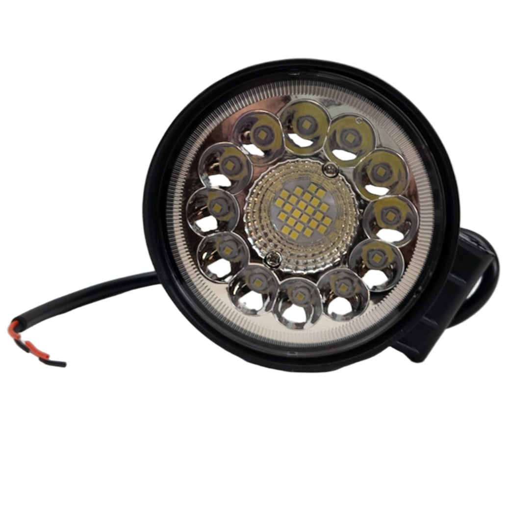 Pracovní led světlo kulaté s kombinovaným osvětlením