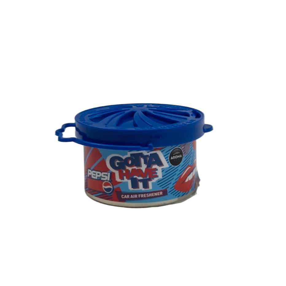 Vůně do auta ve formě konzervy s francouzskou vonnou esencí