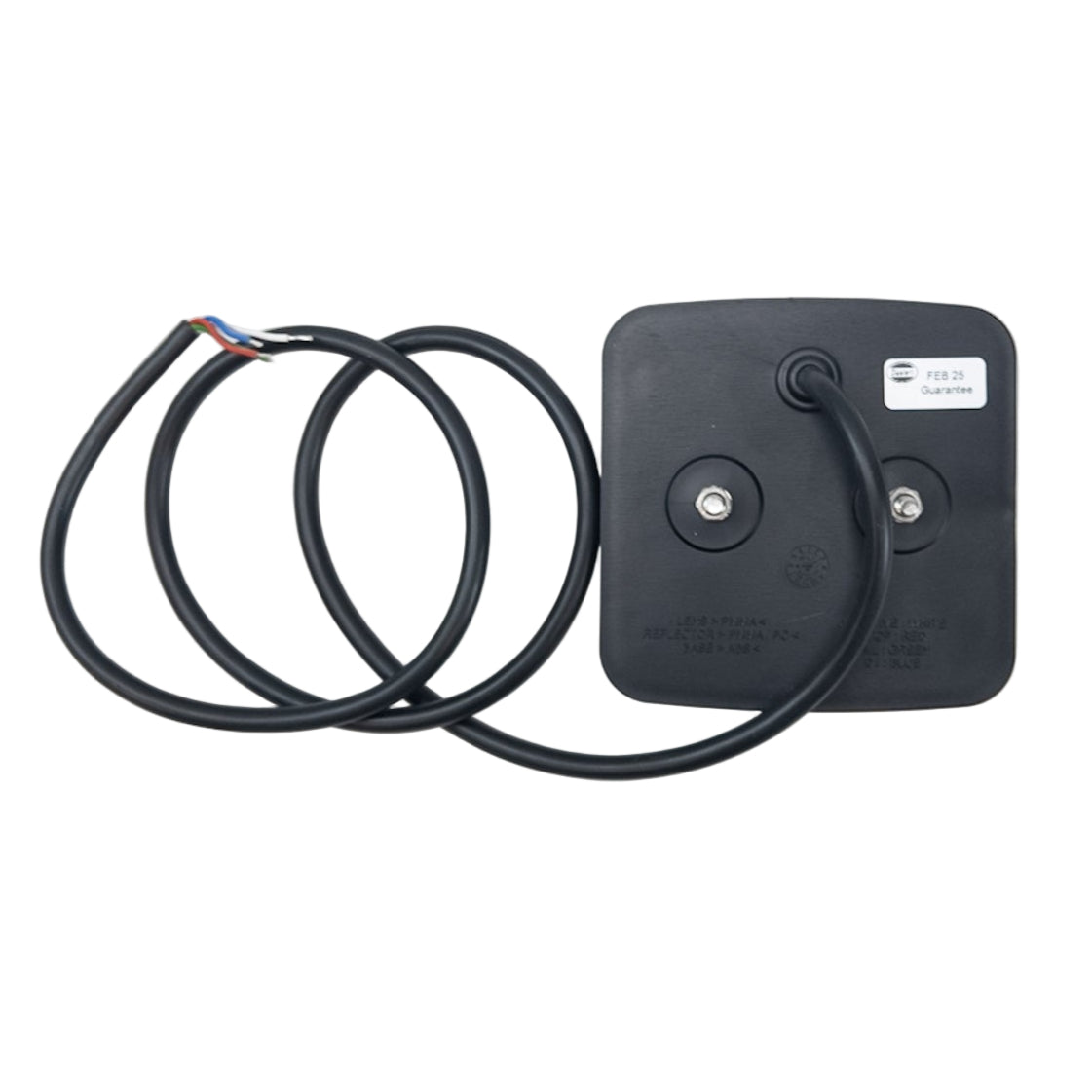 Zadní světla na přívěsný vozík LED 3-funkční hranatá