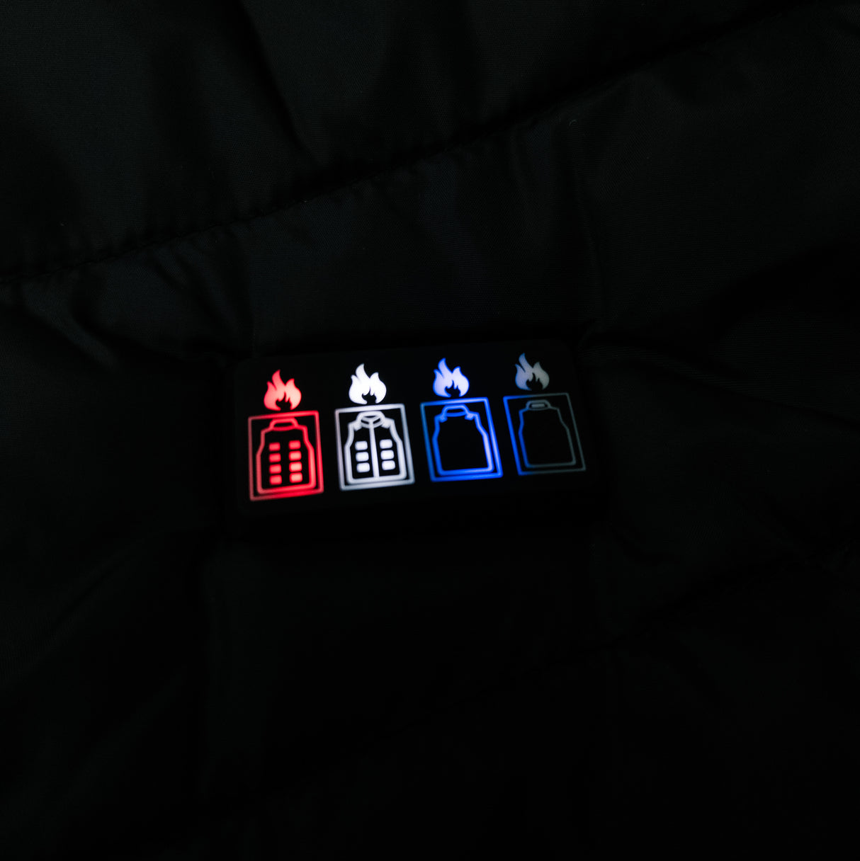 Vyhřívaná vesta s 19 zónovým topením