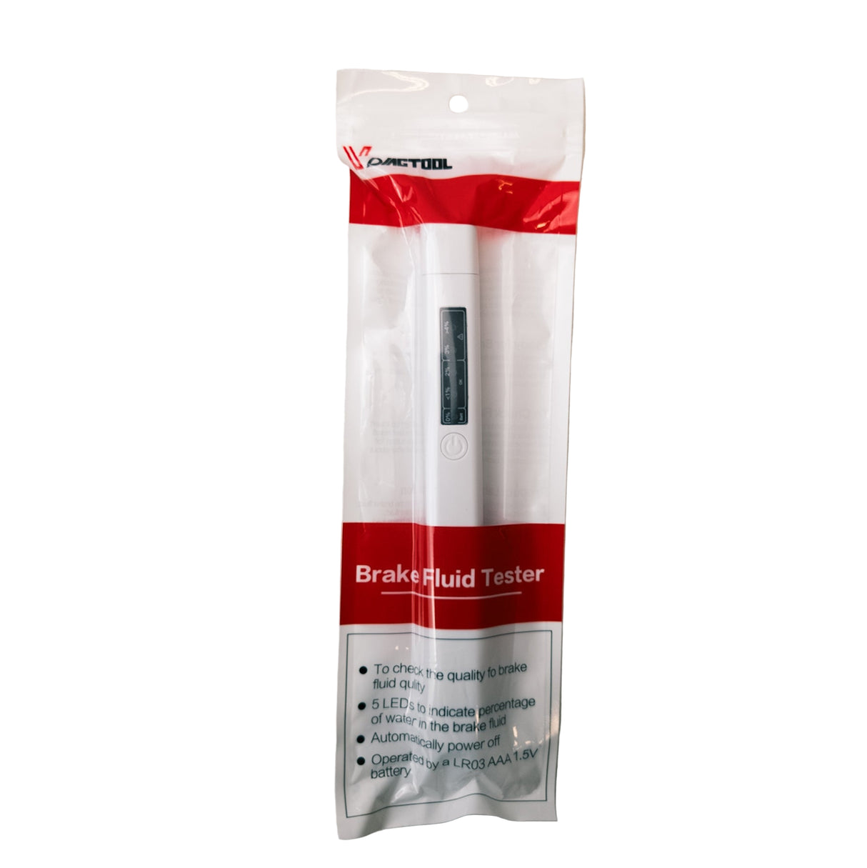 Tester brzdové kapaliny s LED indikátorem