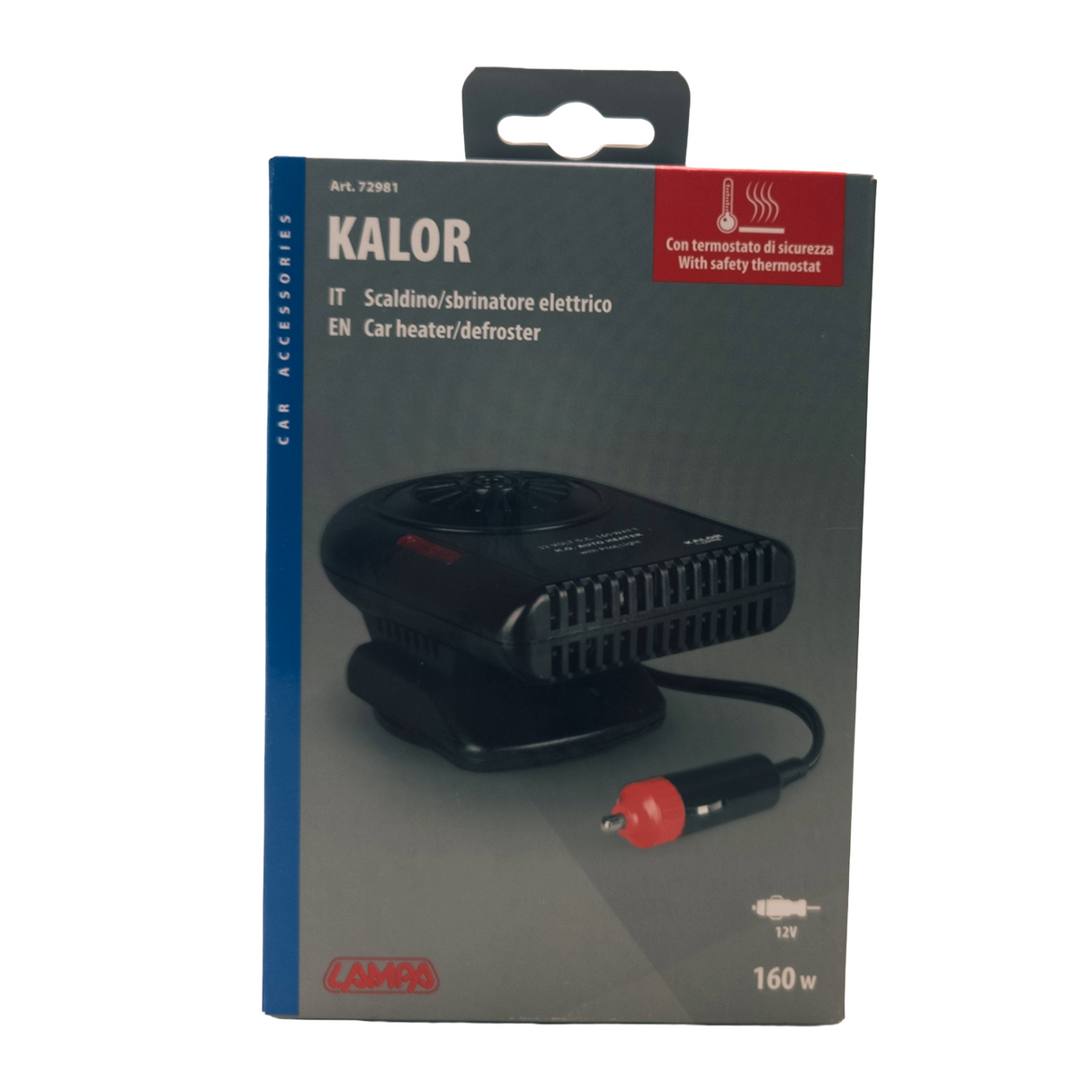 Odvlhčovač do auta 12V 160W